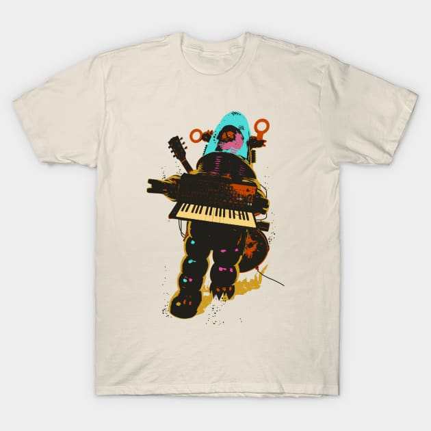 ROBOT SYNTH T-Shirt by Showdeer